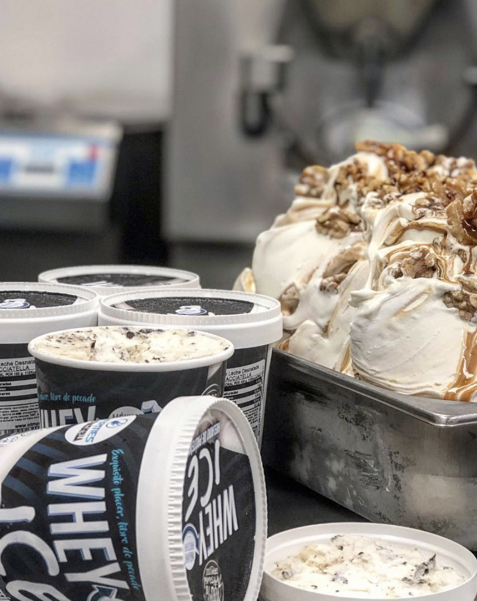 Helados proteicos Whey Ice: tarrinas cargadas de proteínas y probióticos