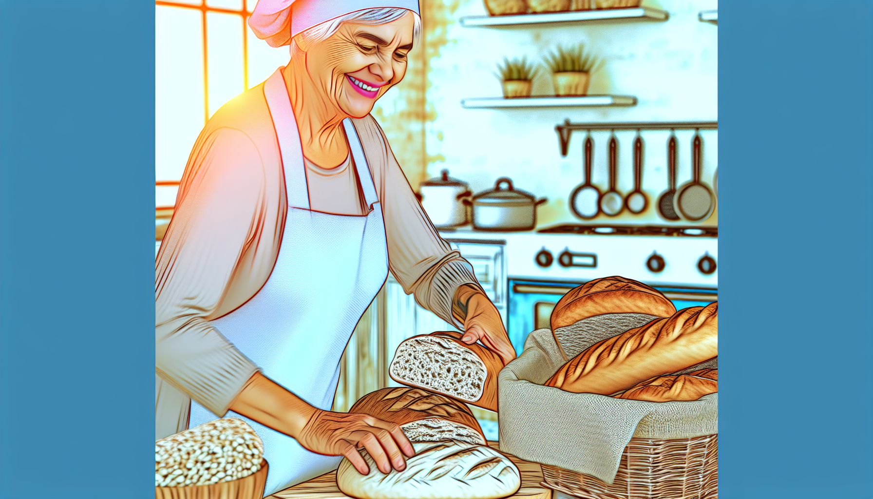 Pan con Proteína de Guisante para Mejorar la Dieta de los Ancianos